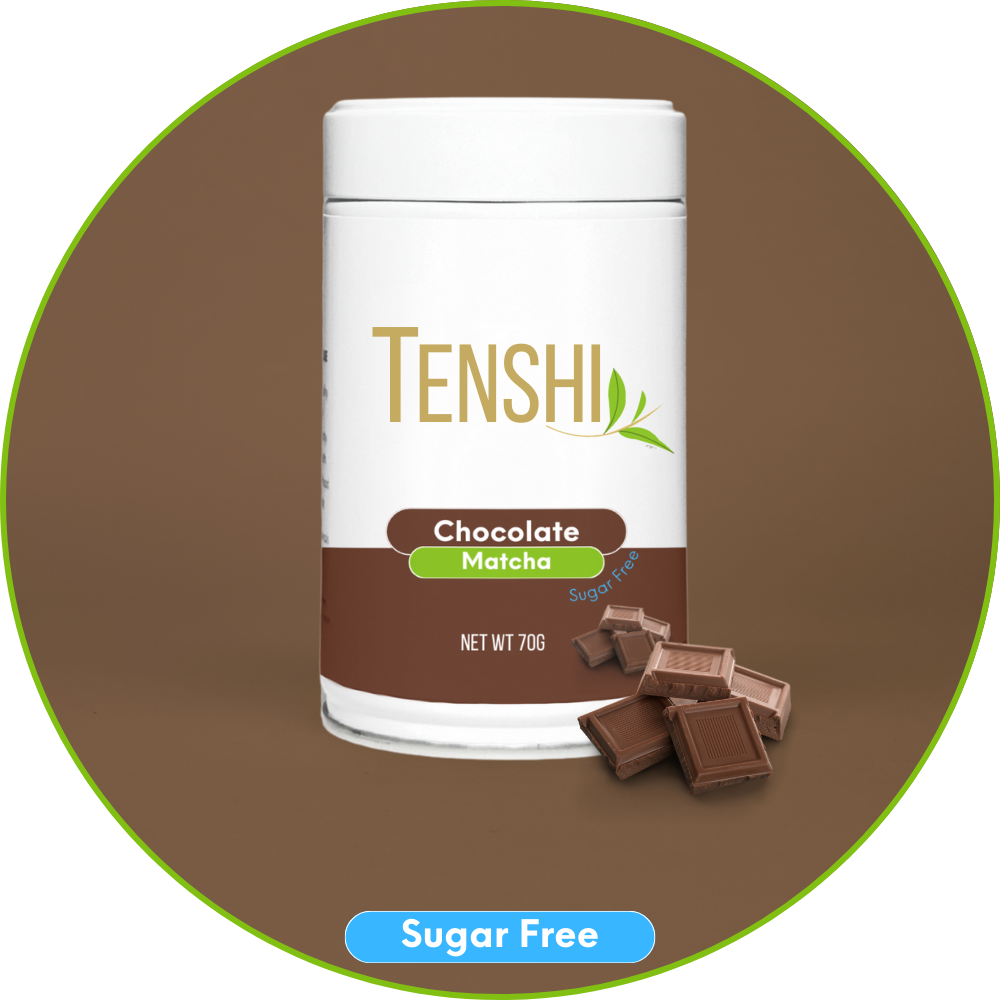 Chocolate Organic Matcha Blend (Sugar-Free)