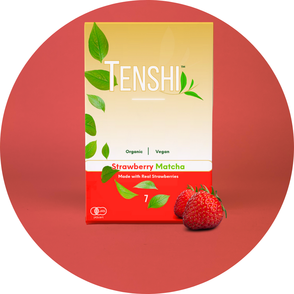 Strawberry Organic Matcha Blend Sachet Pack